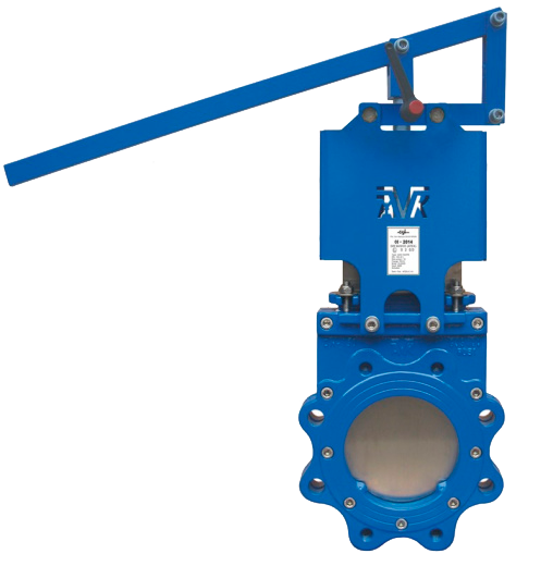 Задвижка шиберная (ножевая) Ду 50 мм, Ру 10 бар, Tecofi VG4400-02M